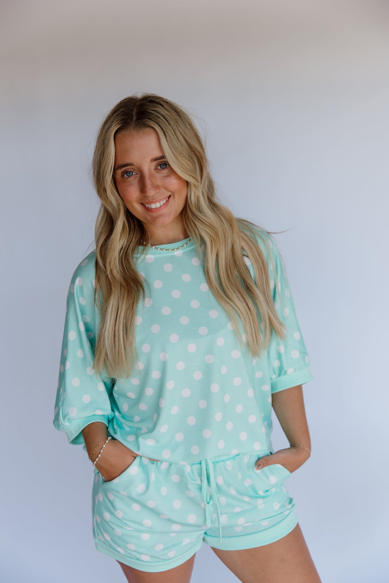 Polka Dot Short Set