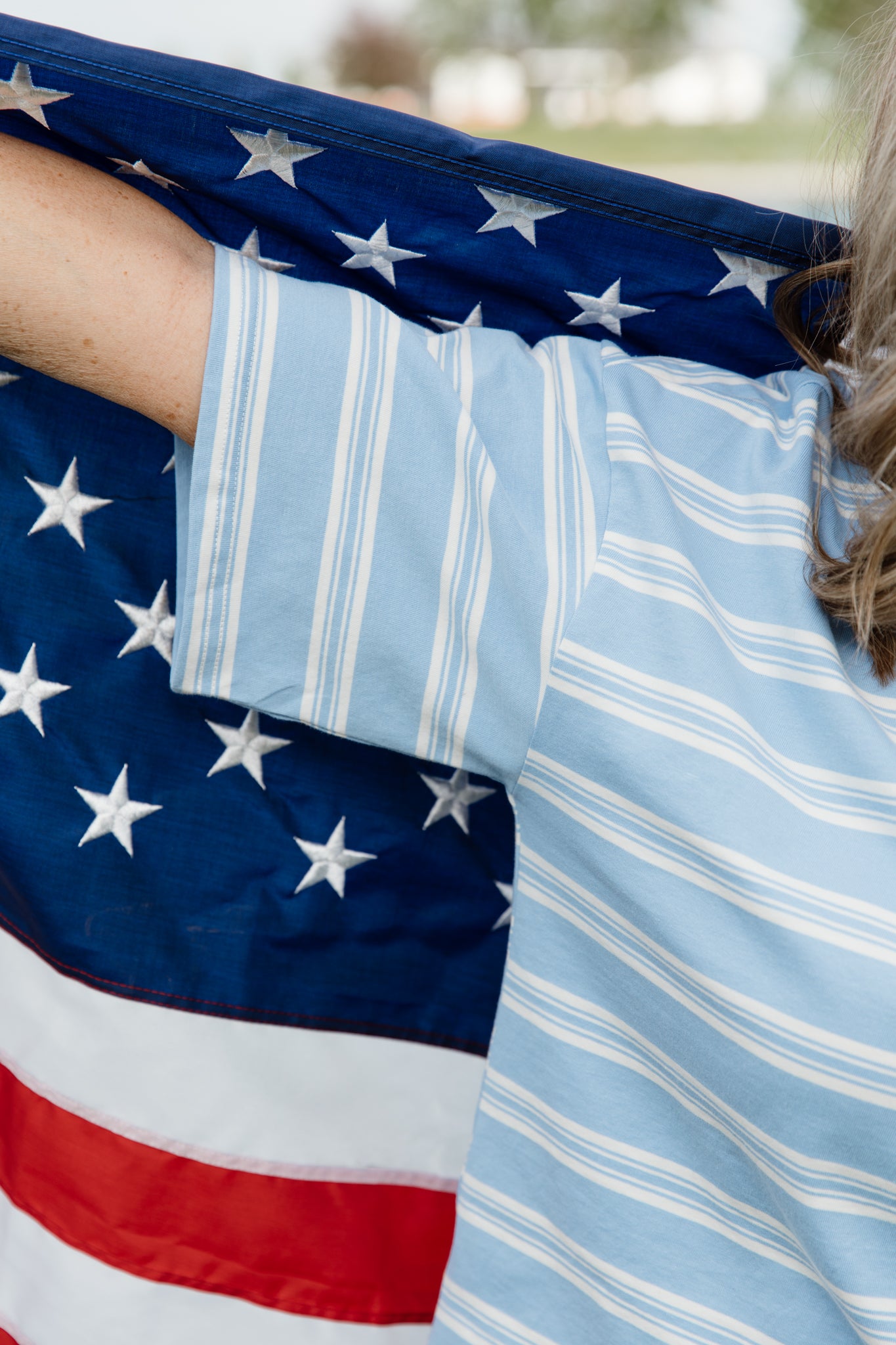 Americana Striped Tee