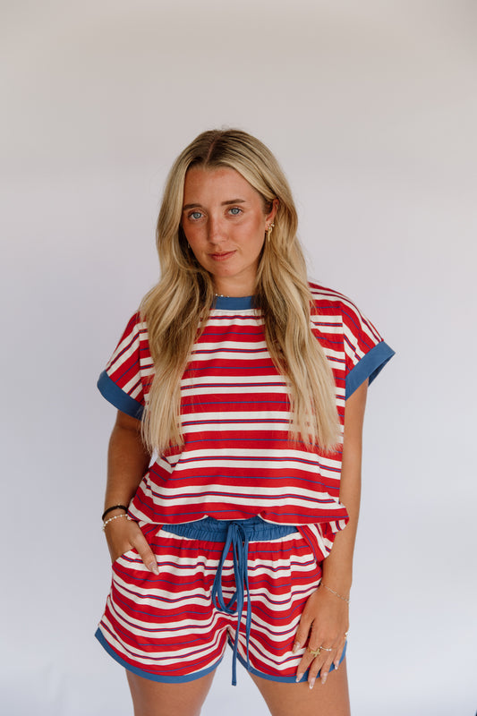 Americana Stripe Set