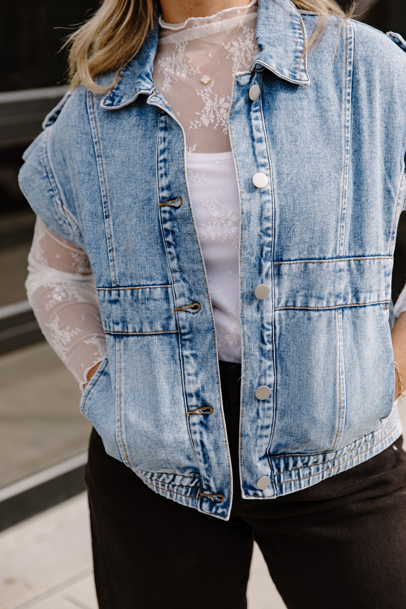 Denim Vest