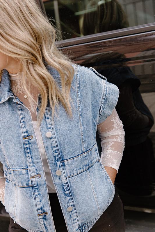 Denim Vest