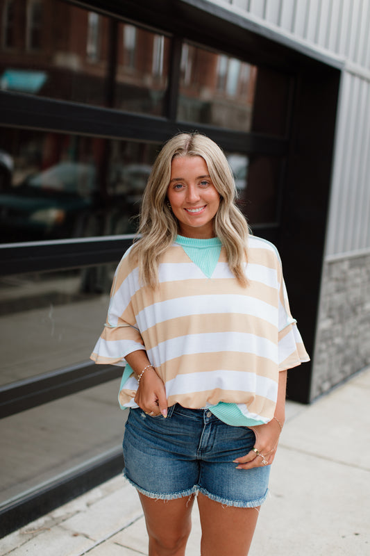 Crew Neck Oversize Pullover