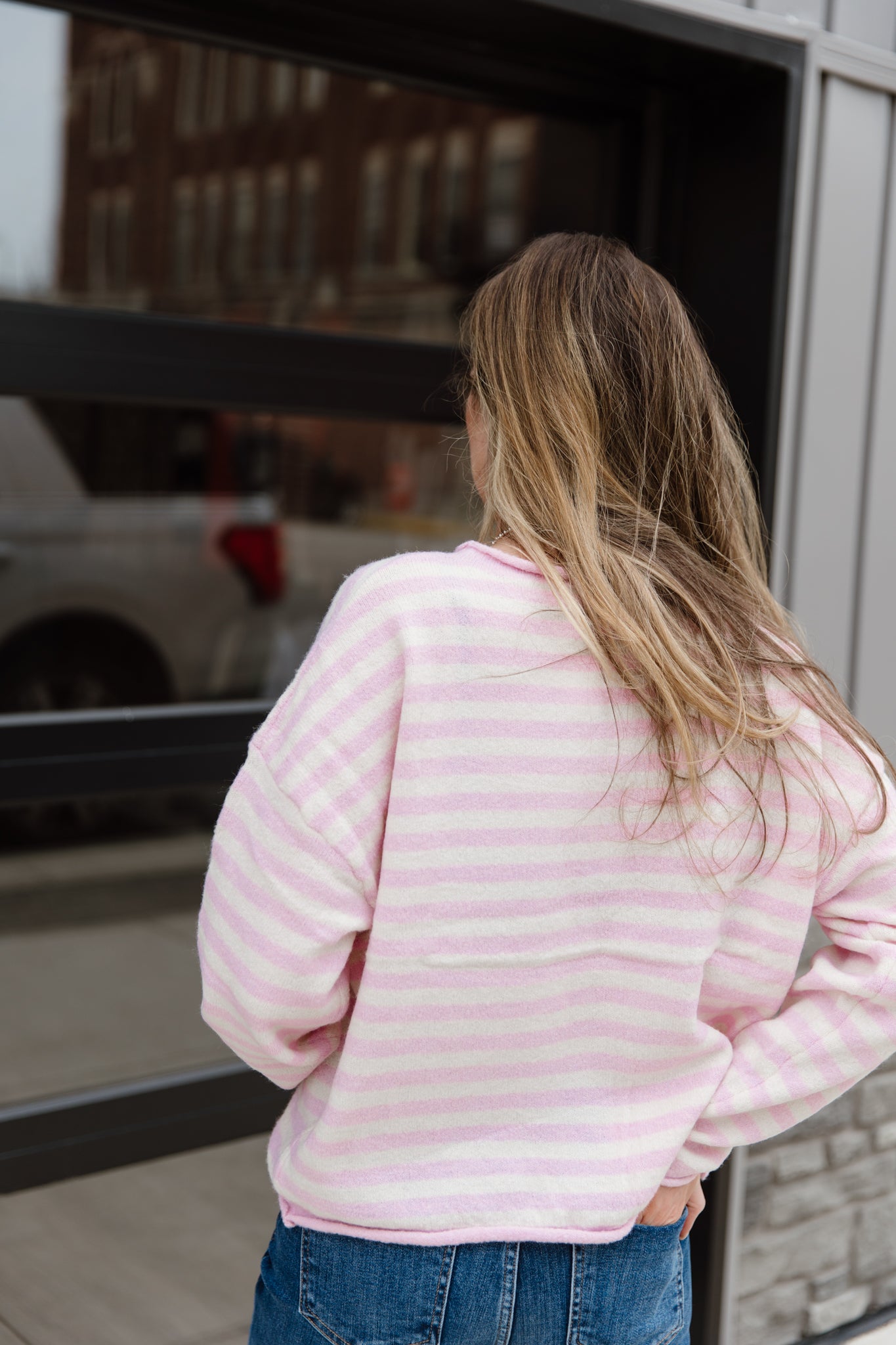 Knit Stripe Cardigan