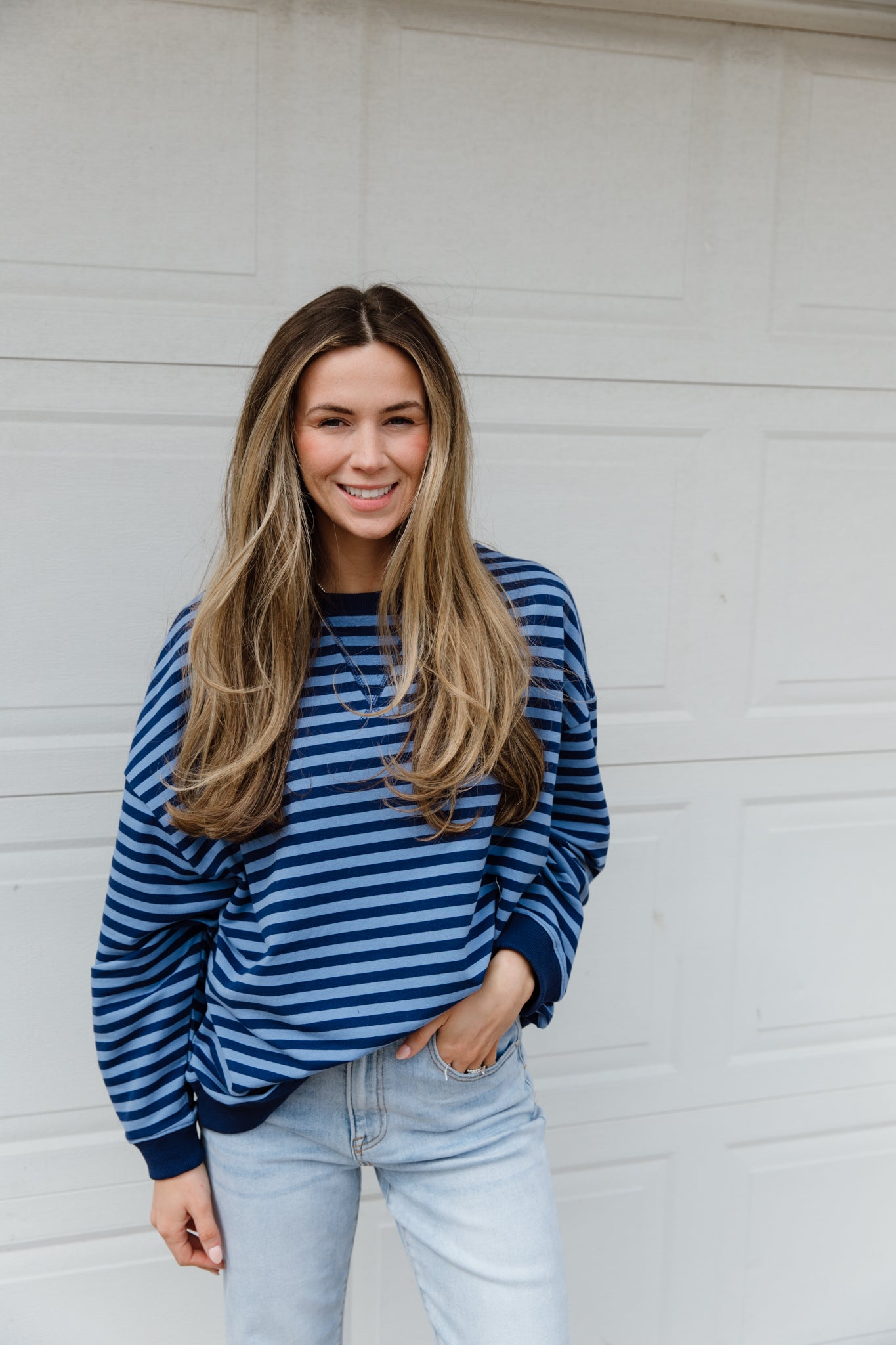 Stripe Knit Top