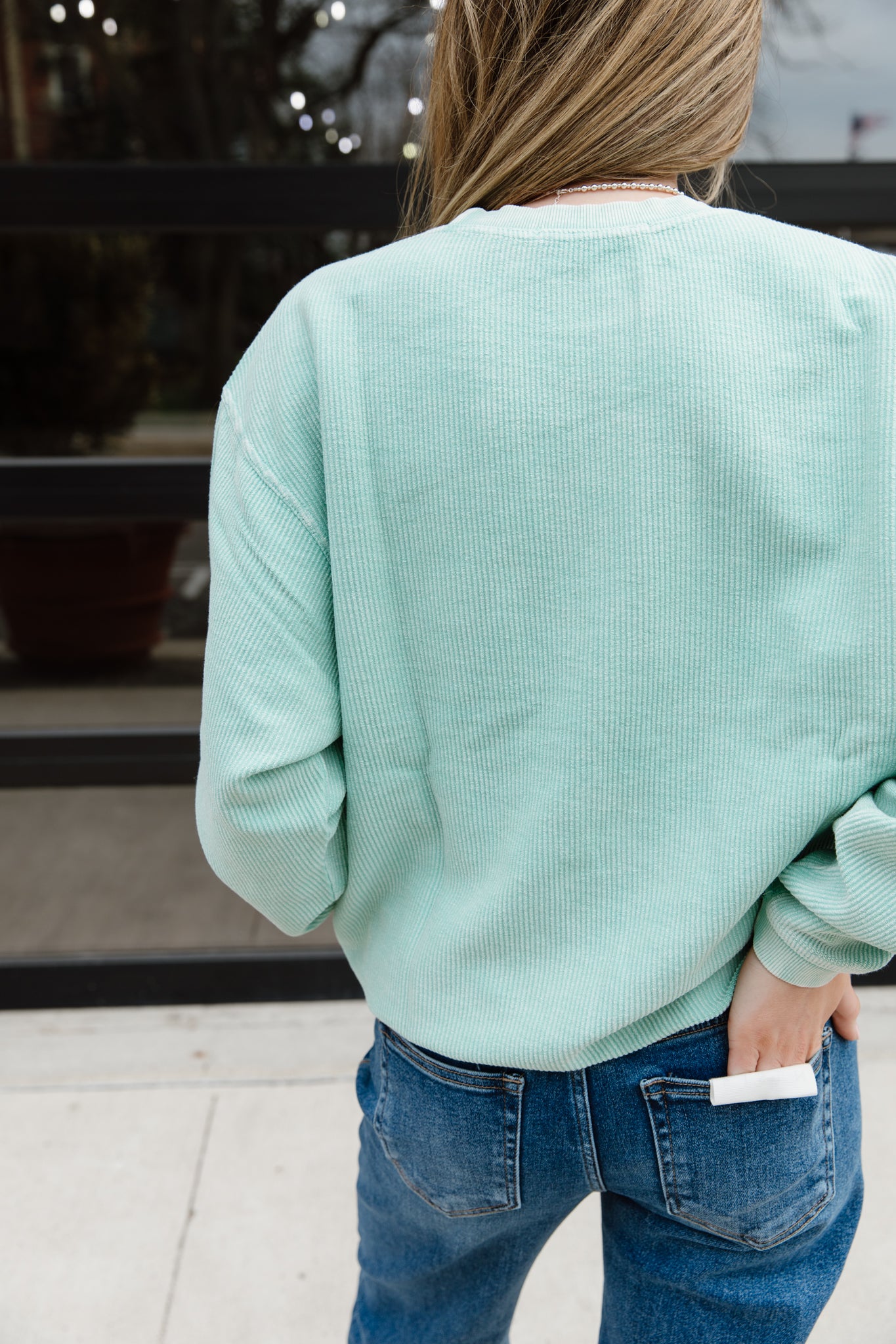 Luxe Corded Crew