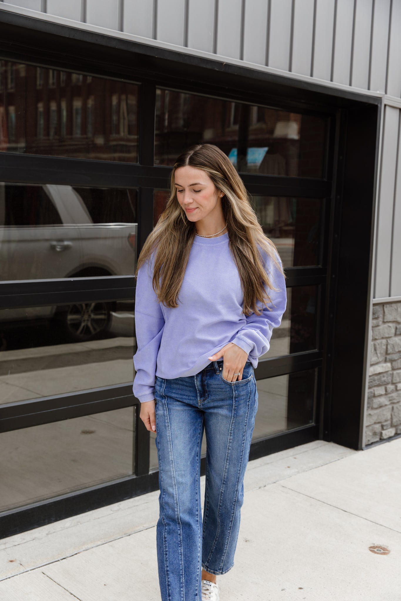 Luxe Corded Crew