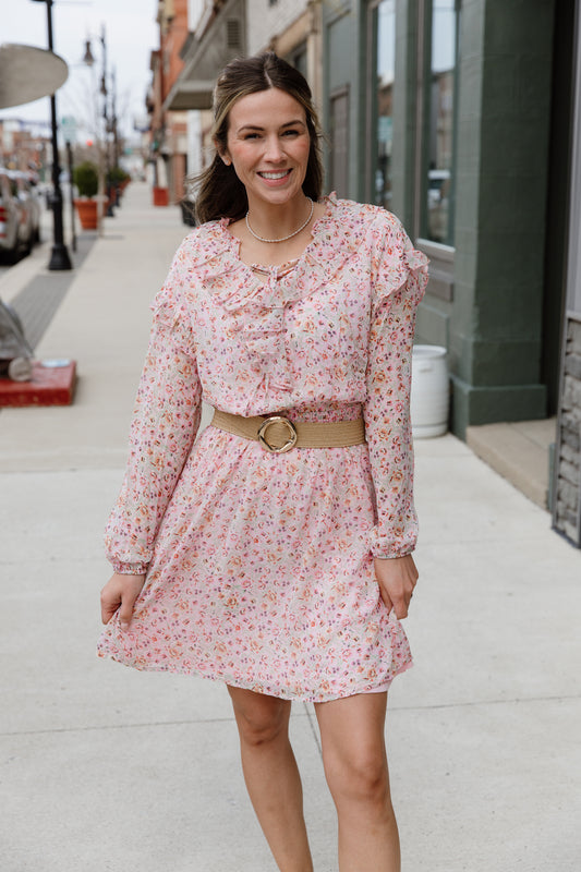 Floral Chiffon Dress