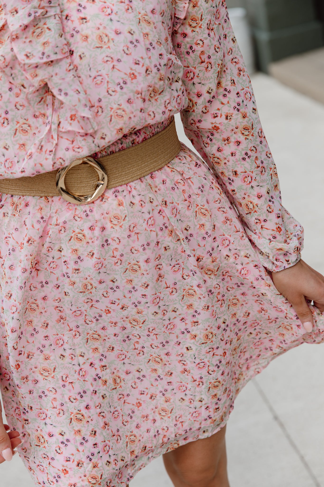Floral Chiffon Dress