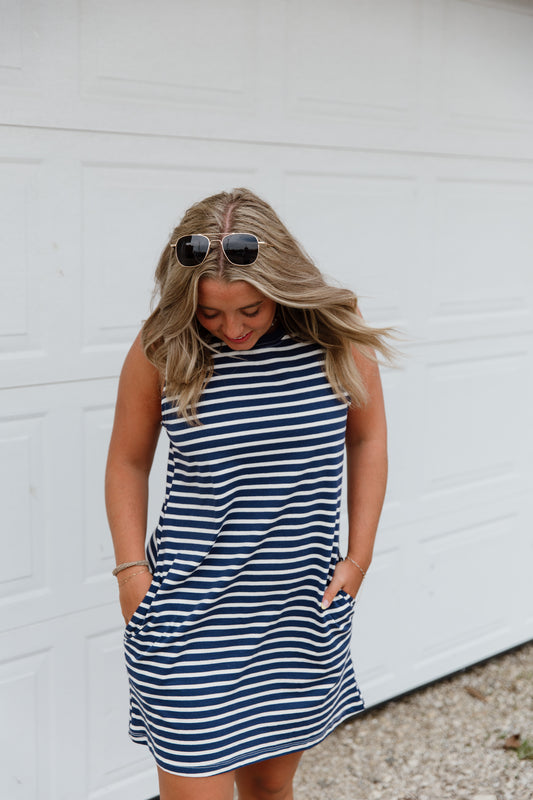 Casual Stripe Dress