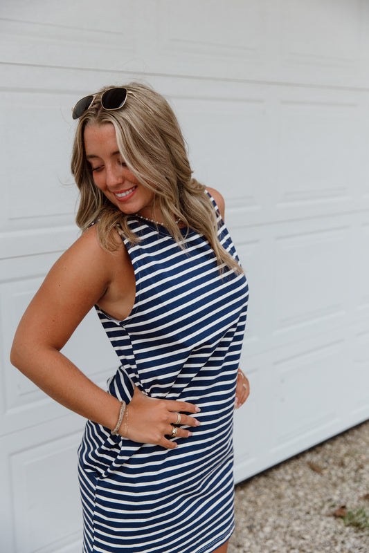 Casual Stripe Dress