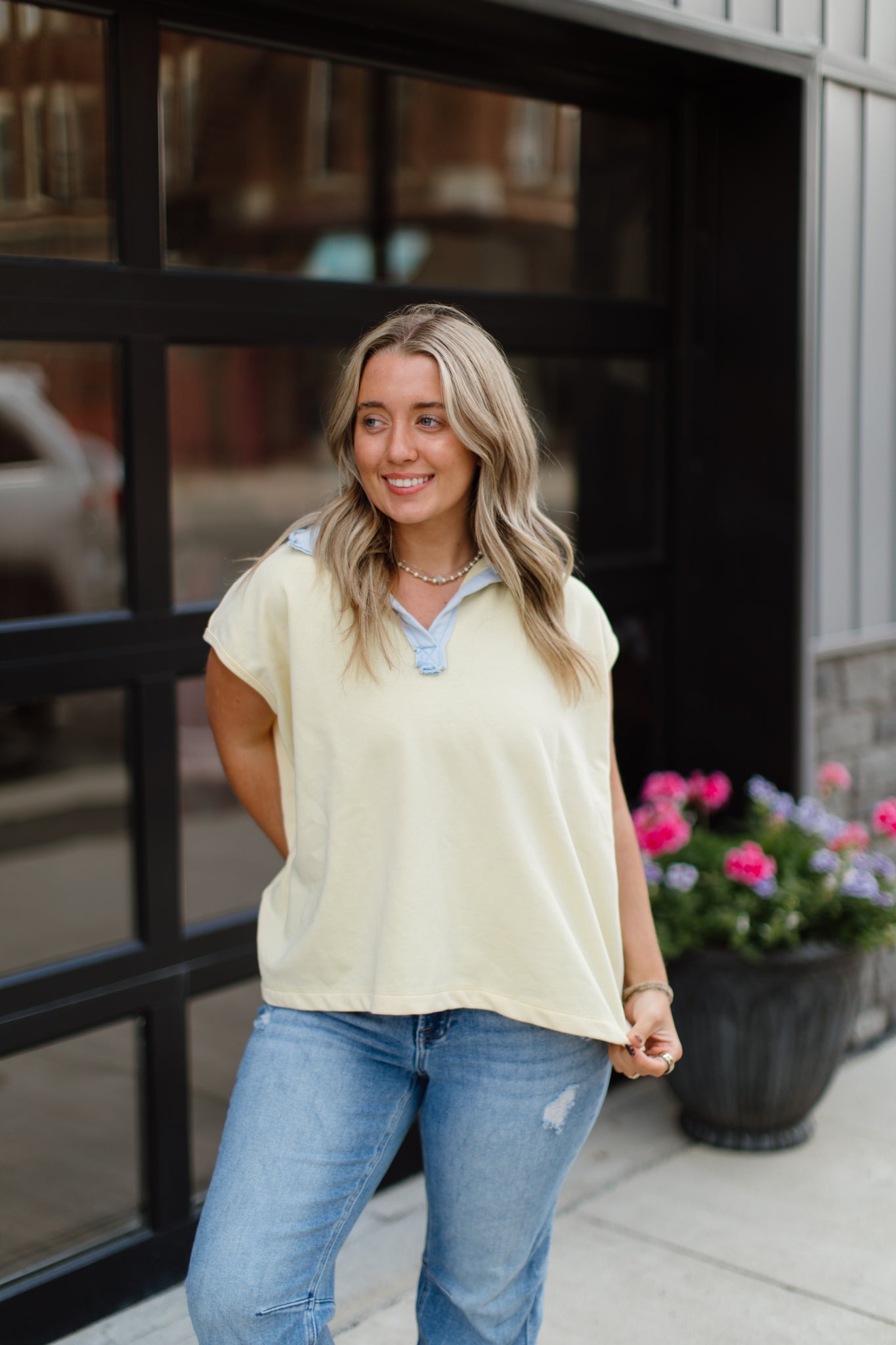 Collar Cap Sleeve