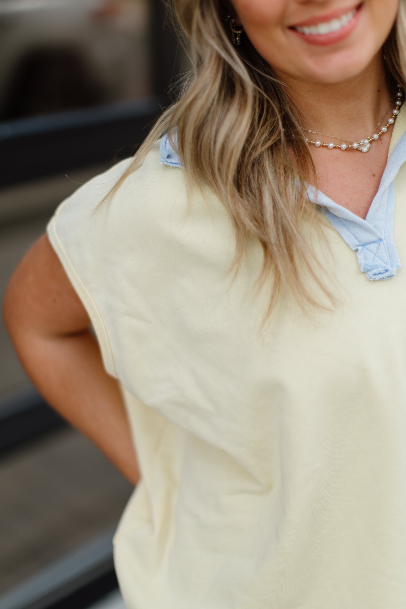 Collar Cap Sleeve