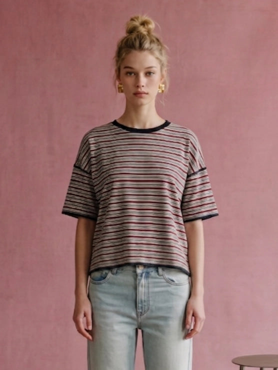 Vintage Stripe Tee