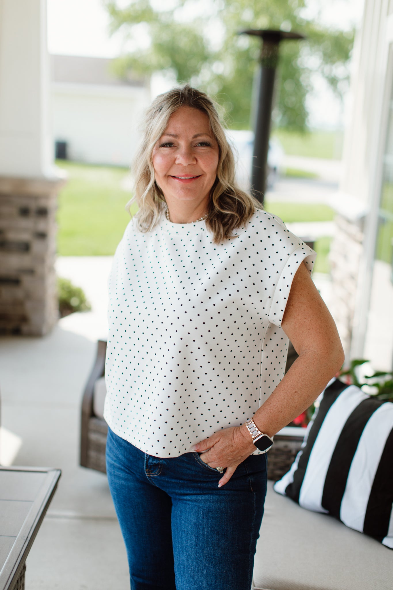 Scuba Polka Dot Tee